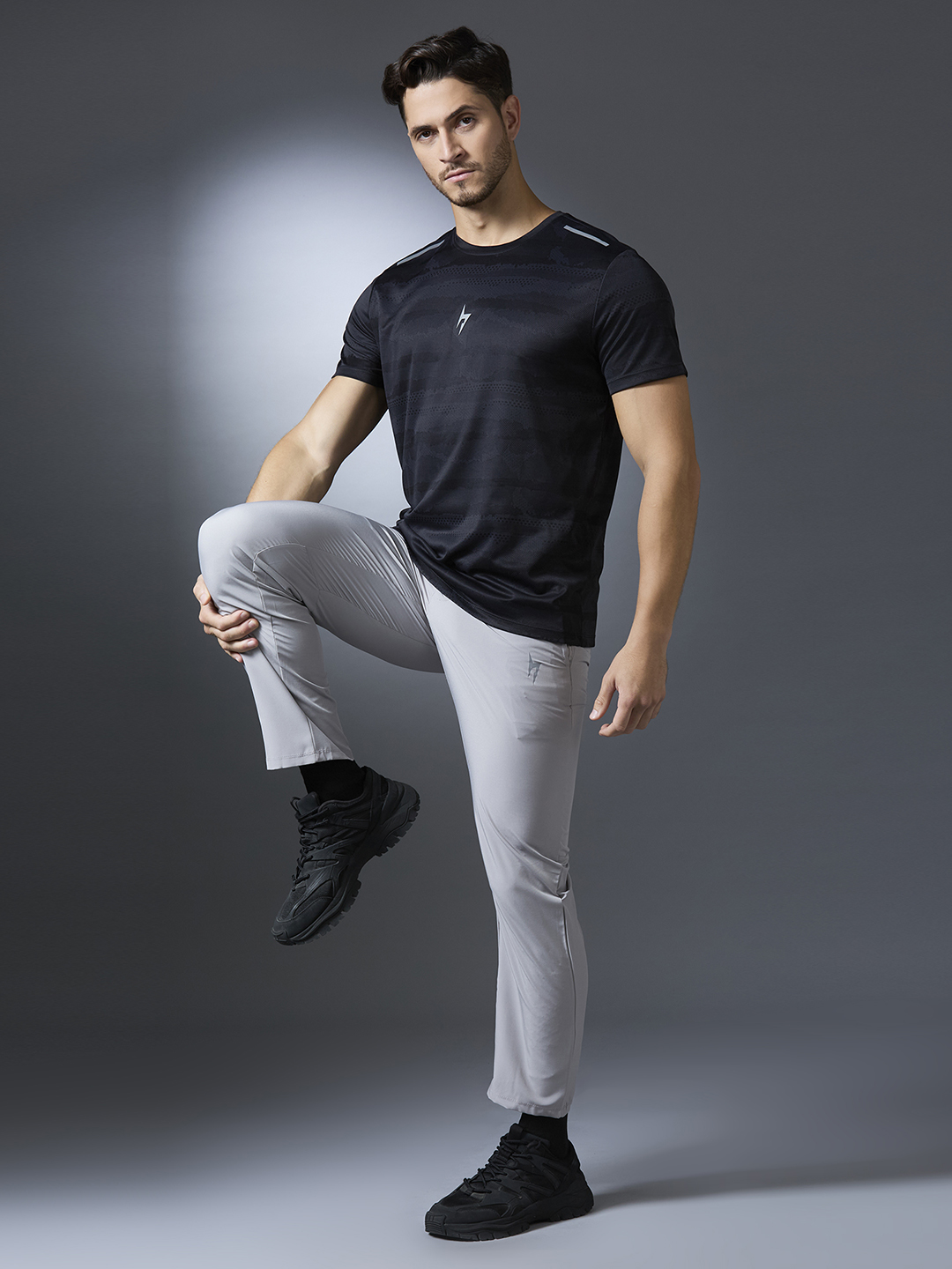 Hardik Pandya Men Turbo Round Neck Quick Dry Camo T-Shirt for Gym, Running, Yoga, Indoor & Outdoor Sports (6)