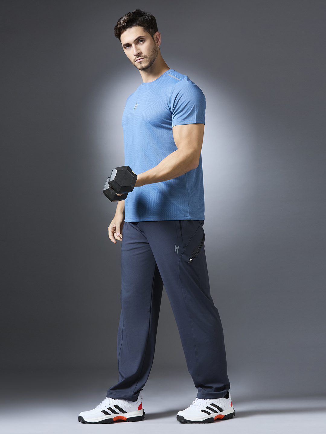 Hardik Pandya Men Utility Active Wear Dark Grey Track Pant for Workout, Gym, Running, Yoga, Indoor & Outdoor Sports (8)