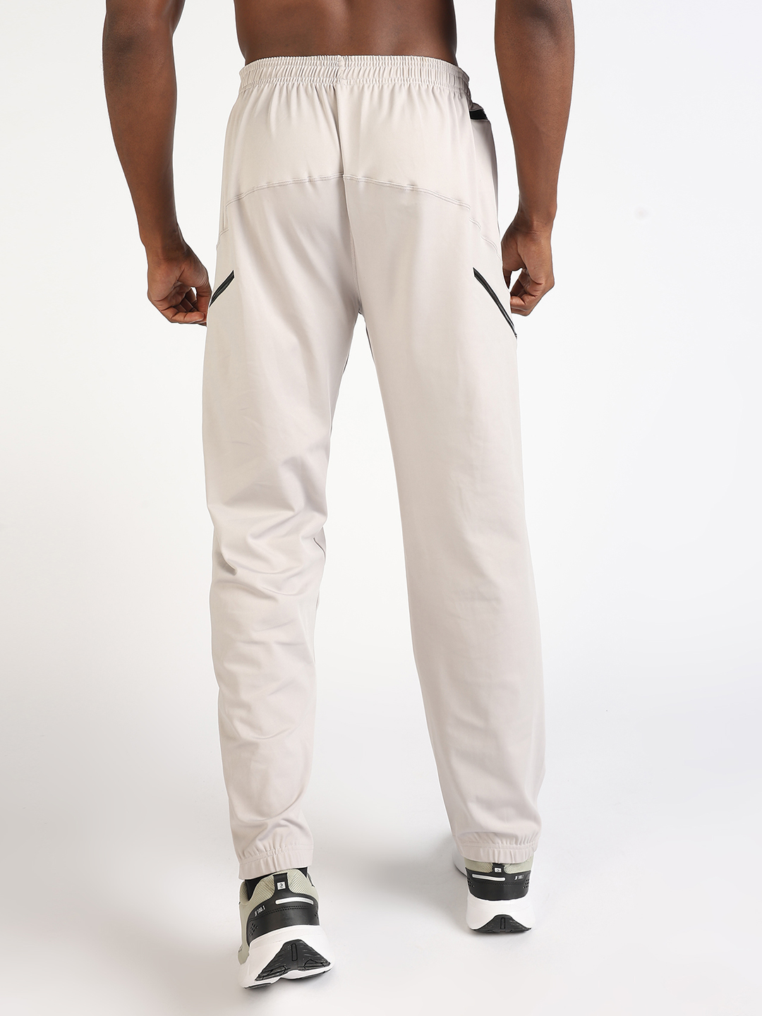 Hardik Pandya Men Utility Active Wear Grey Track Pant for Workout, Gym, Running, Yoga, Indoor & Outdoor Sports (5)