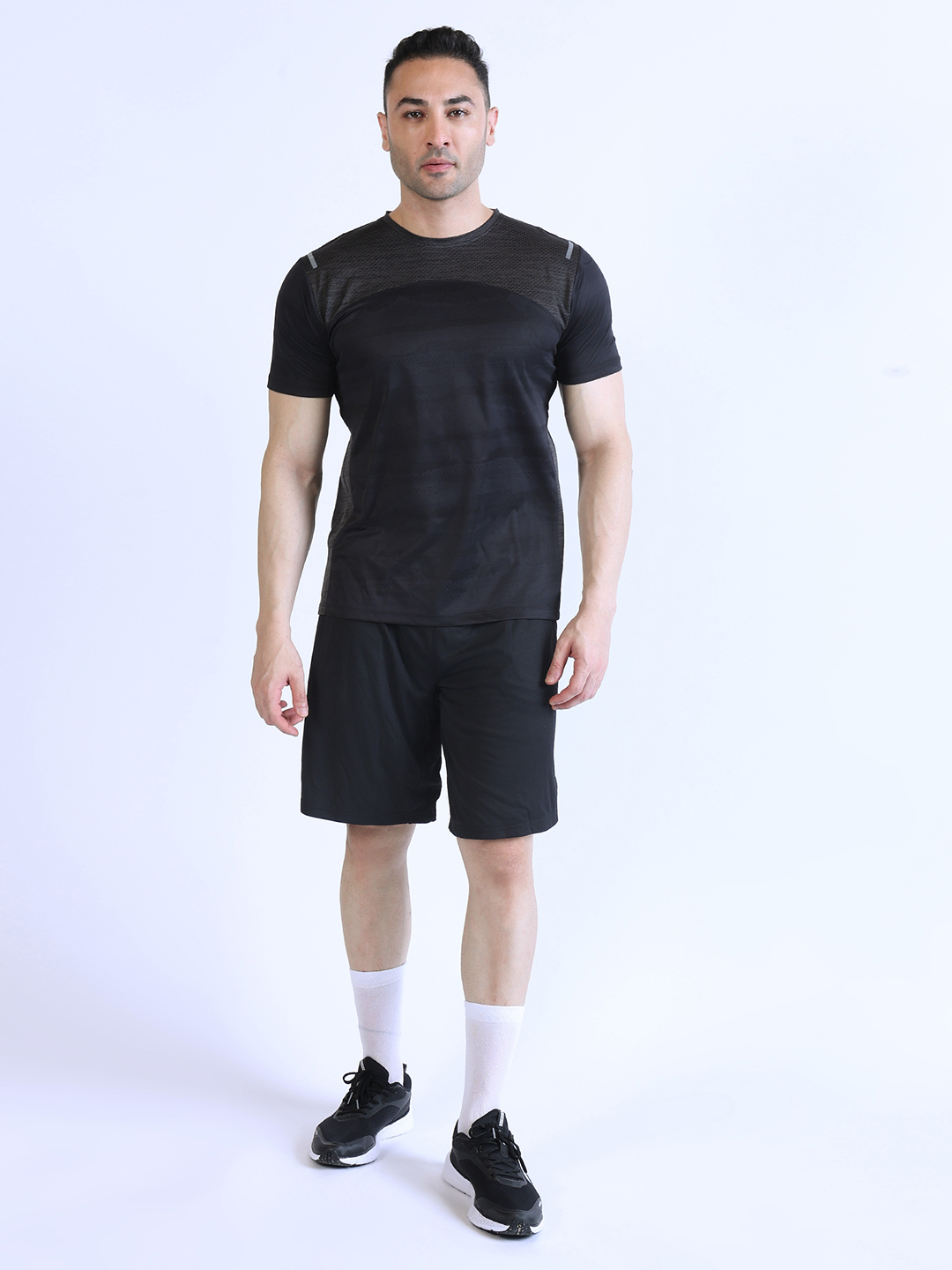 Hardik Pandya Men Zeal Round Neck Quick Dry Camo T-Shirt for Gym, Running, Yoga, Indoor & Outdoor Sports (6)