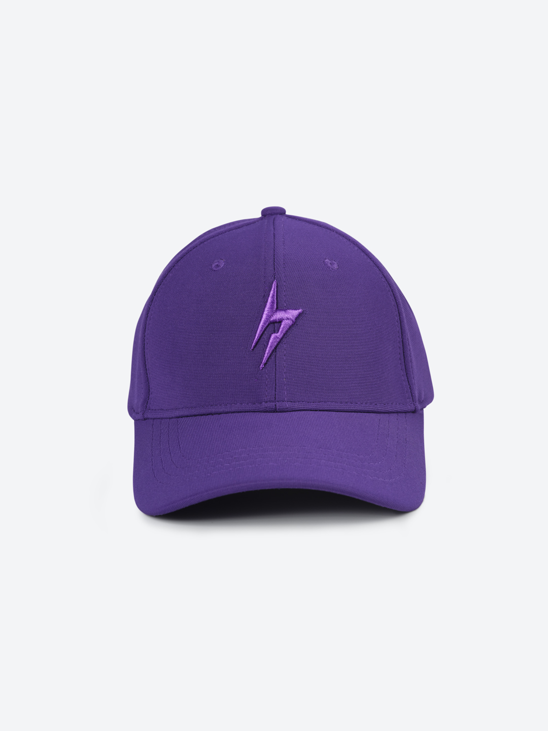 Thunderbolt Adjustable Closure Baseball Cap For Running and Outdoor Activities (Purple)