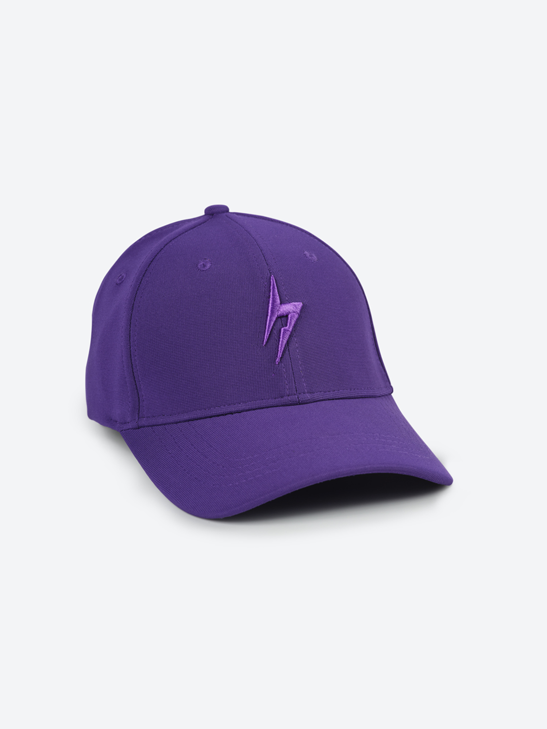 Hardik Pandya Thunderbolt Adjustable Closure Baseball Cap For Running and Outdoor Activities (Purple) (2)