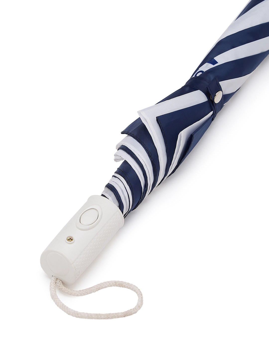 ICC Champion-2025 ICC Champions Trophy 2025 - 24 Inch 2-Fold Automatic Umbrella for Men and Women - Blue/White (6)