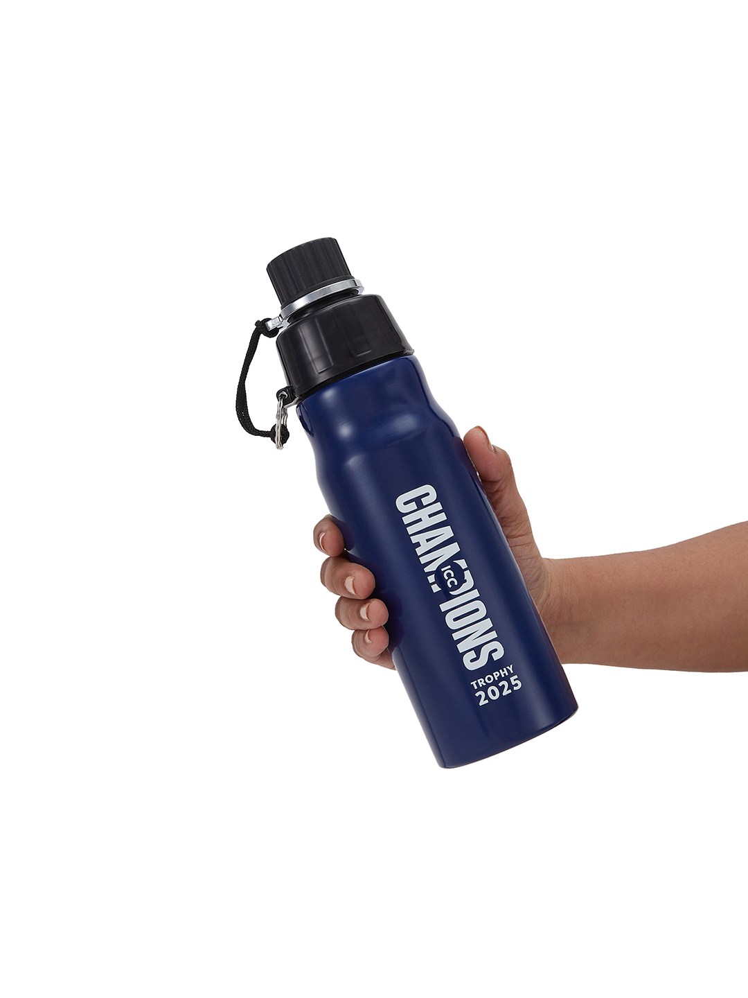 ICC Champion-2025 ICC Champions Trophy 2025 - Single Walled, Easy to Carry, Leak-Proof, Rust Free, Stainless Steel Bottl (3)