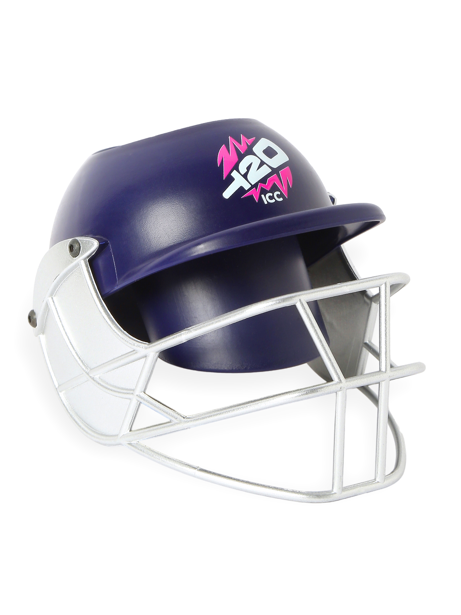ICC T20 Helmet Shaped ICC T20 Logo Blue Pen Stand (4)