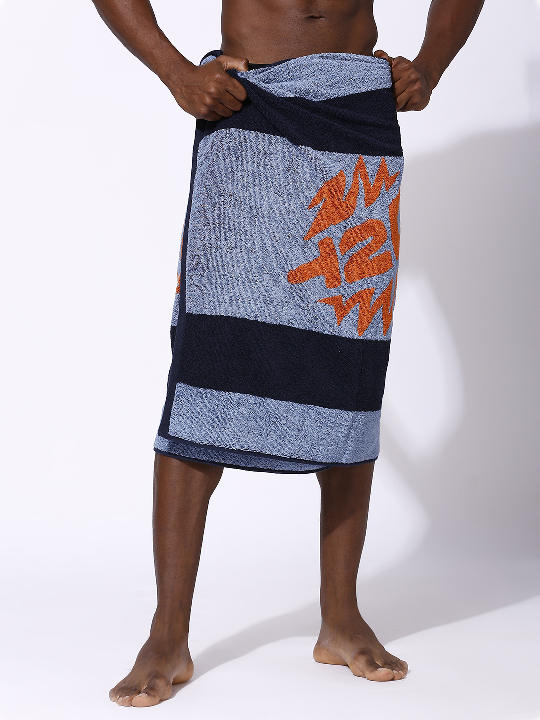 ICC T20 ICC Men's T20 WC-24, Bath Towel, Premium Cotton, Soft & Absorbent, Full Size - 75 cm x 140 cm, Multicolor, 470 G (12)