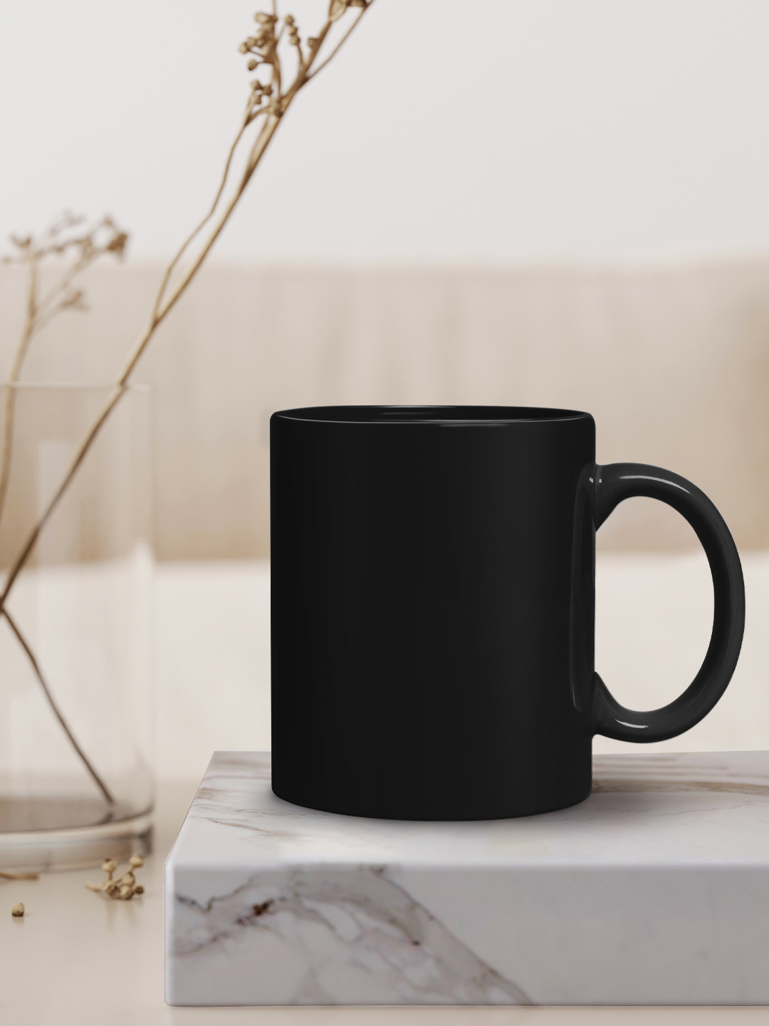 ICC T20 ICC Men's T20 WC-24 Black Printed Ceramic Glossy Mug 325 ml - (Pack of 1) (6)