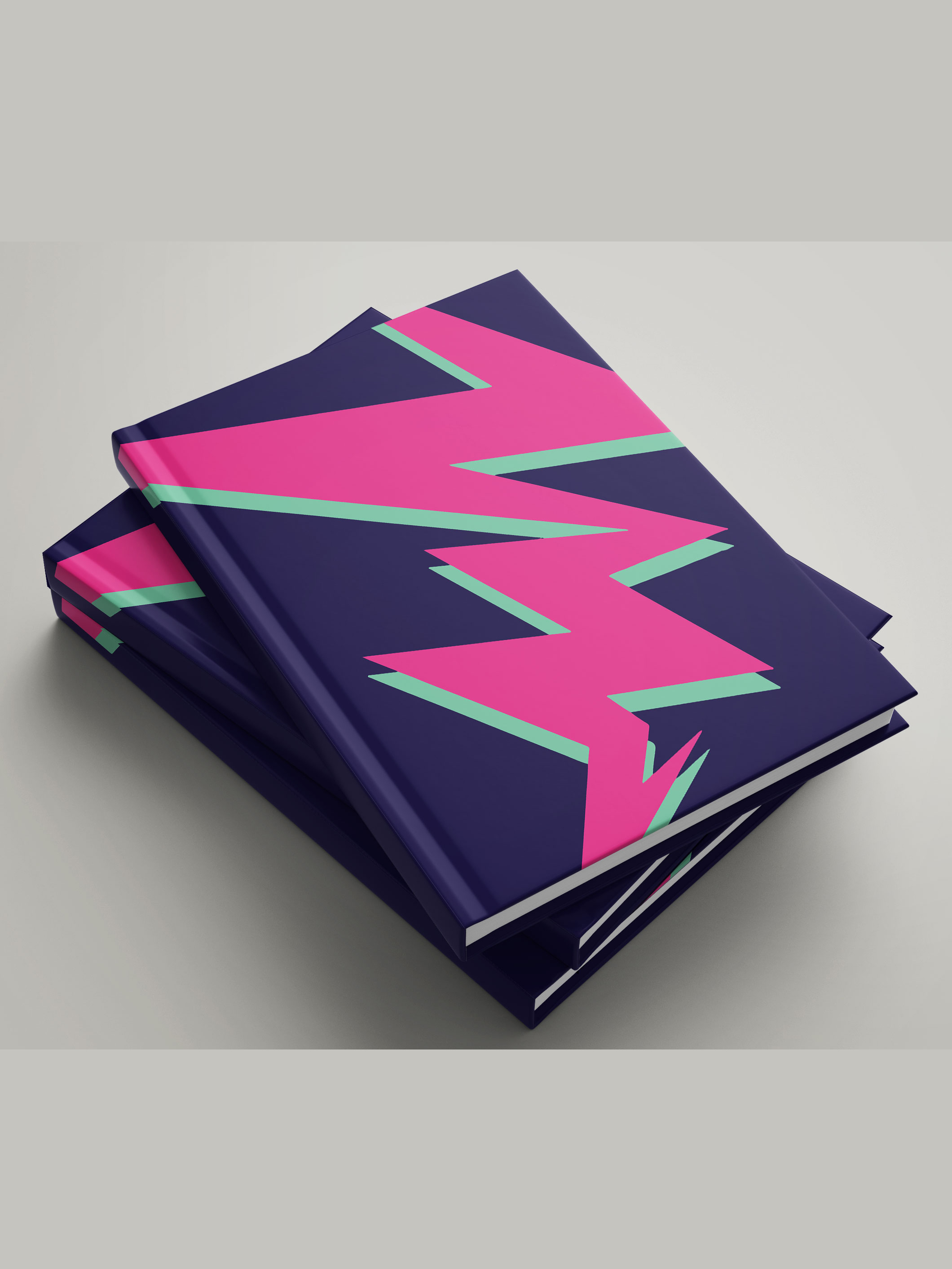 ICC T20 ICC Men's T20 WC-24 Blue and Pink Logo Printed Hard Cover Diaries (2)