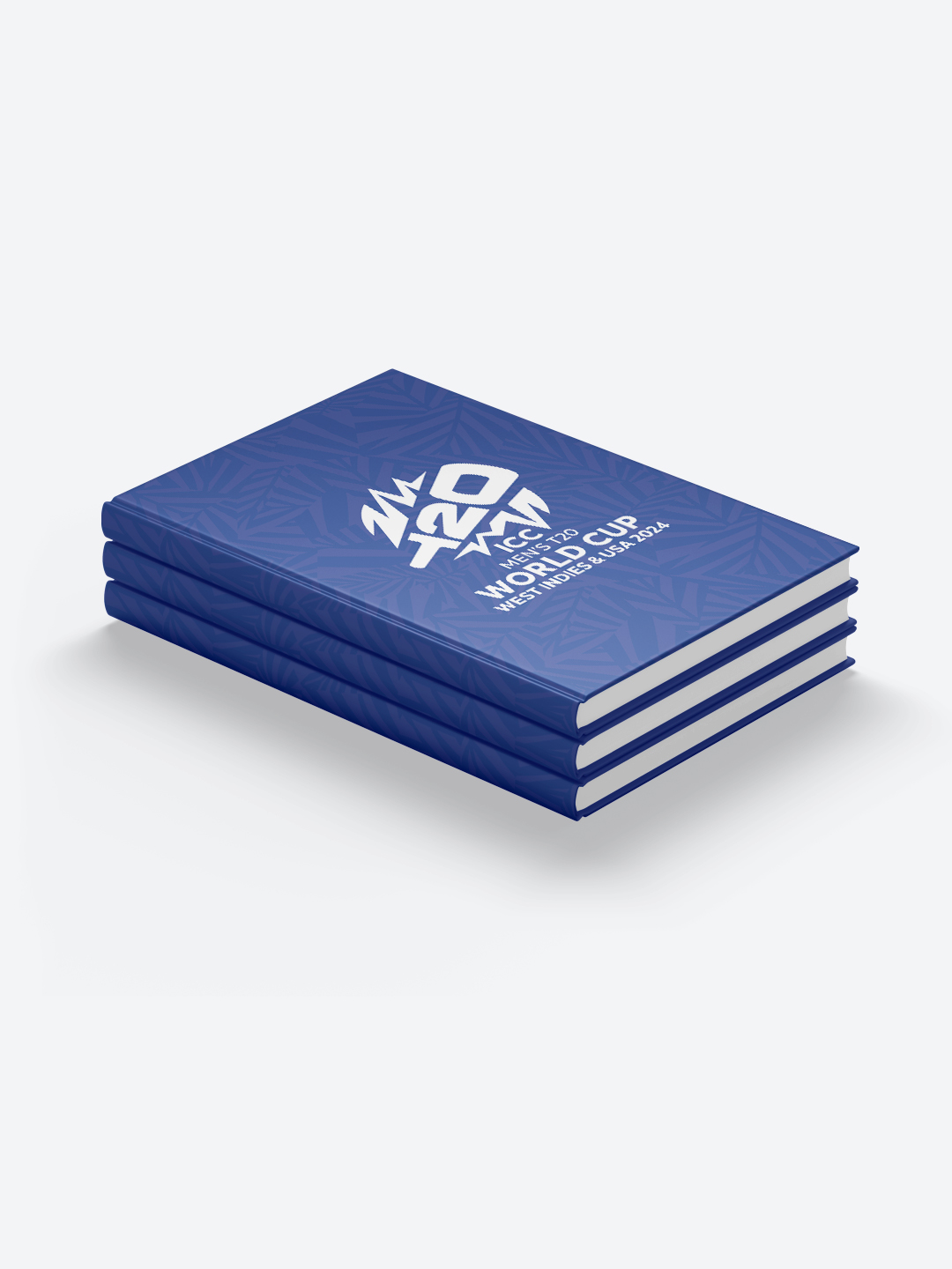 ICC T20 ICC Men's T20 WC-24 Blue and Pink Printed Hardbound Cover A5 Ruled 100 Pages Diaries - (Pack of 1) (2)