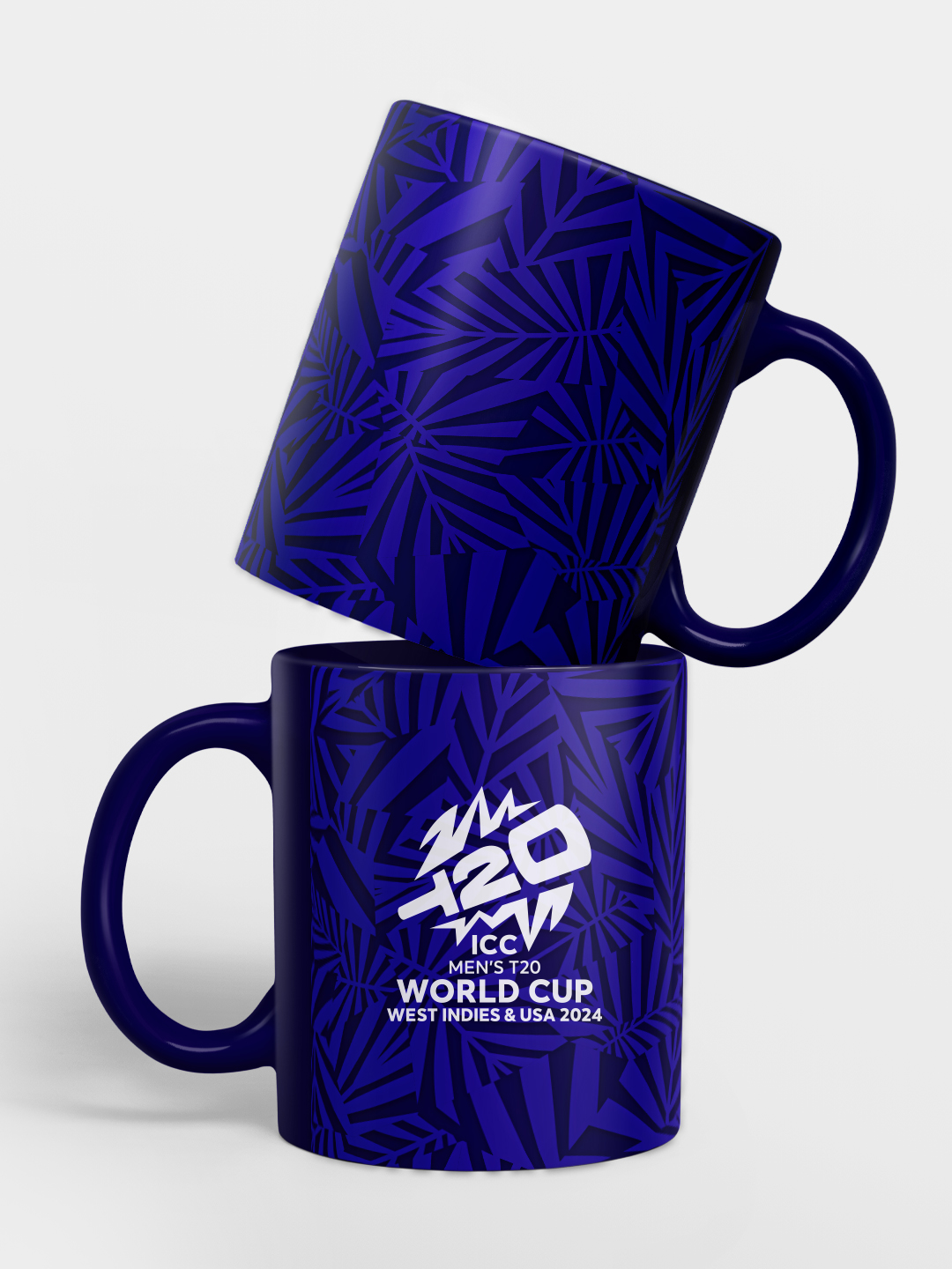 ICC T20 ICC Men's T20 WC-24 Blue and White Printed Ceramic Coffee Mug (1)