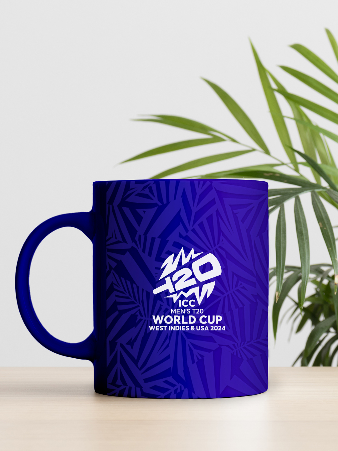 ICC T20 ICC Men's T20 WC-24 Blue and White Printed Ceramic Coffee Mug (4)