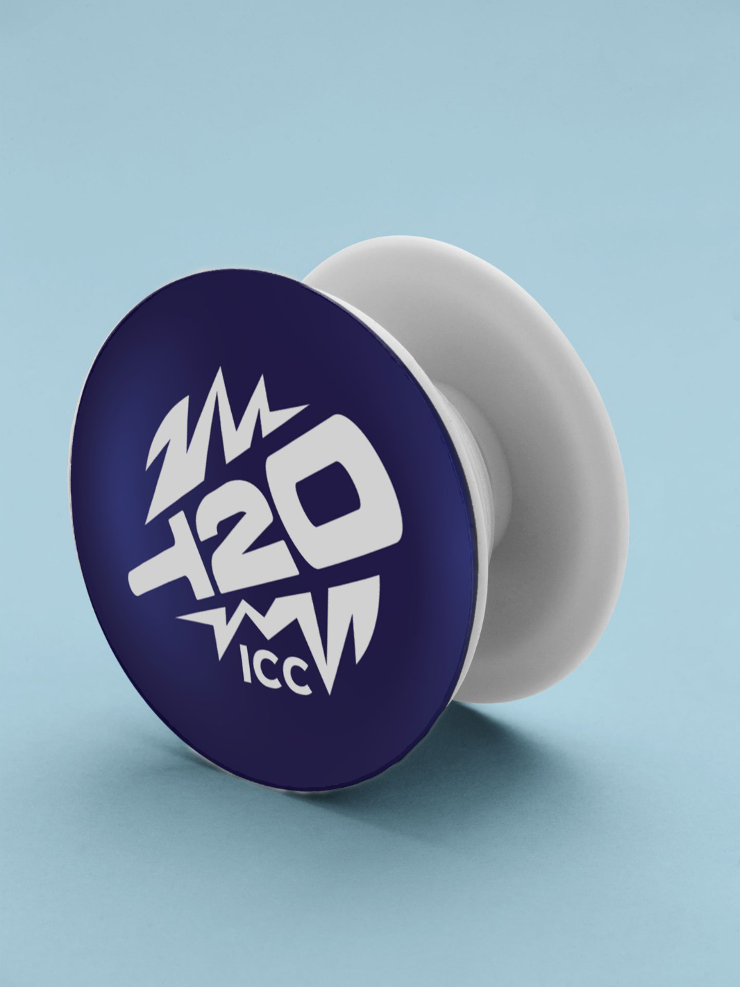 ICC T20 ICC Men's T20 WC-24 Blue and White Printed Pop Socket (1)