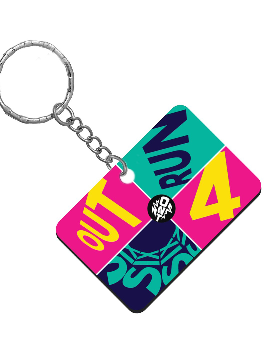 ICC T20 ICC Men's T20 WC-24 Multicolor Logo Printed Metal Keychain (2)