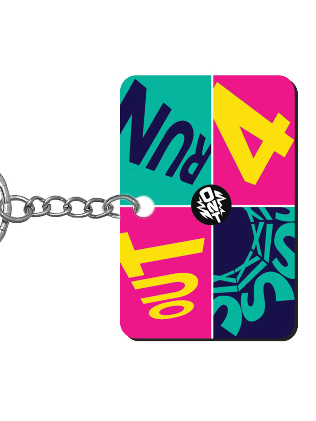 ICC T20 ICC Men's T20 WC-24 Multicolor Logo Printed Metal Keychain (5)