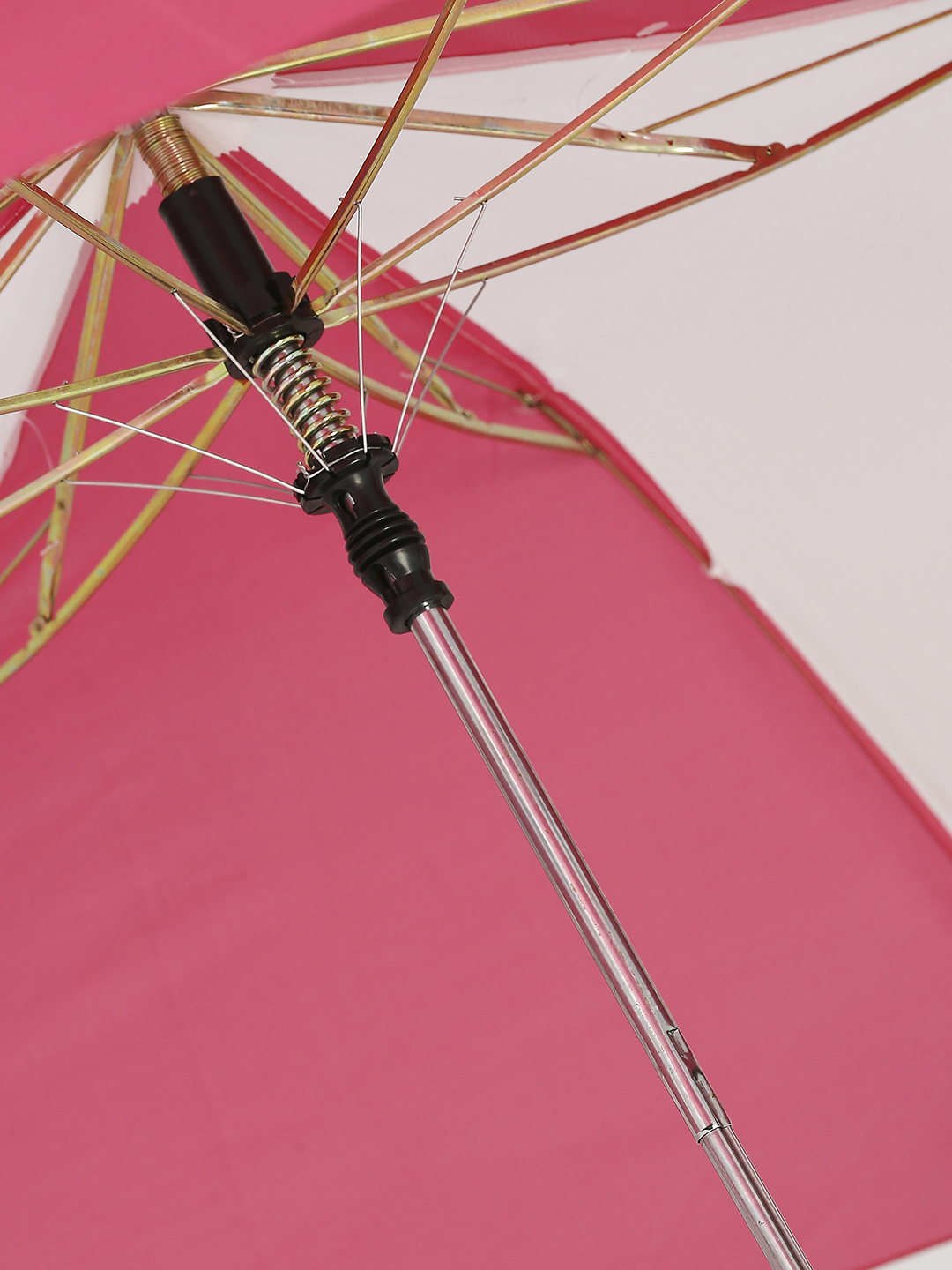 ICC T20 ICC Men's T20 WC-24 Pink and White Printed 2-Fold Automatic Umbrella - 24 inch (11)