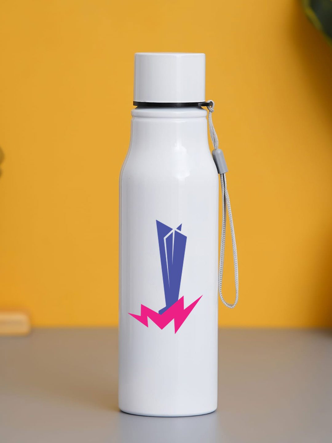 ICC T20 ICC Men's T20 WC-24 Printed Single Walled Stainless Steel Water Bottle - 750 ML (Pack of 1)