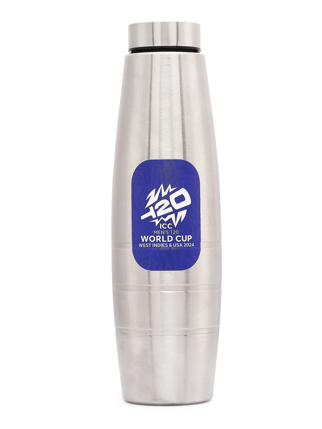 ICC T20 ICC Men's T20 WC-24 Refrigerator Safe Single Walled Stainless Steel Water Bottle - 1 Ltr (1)