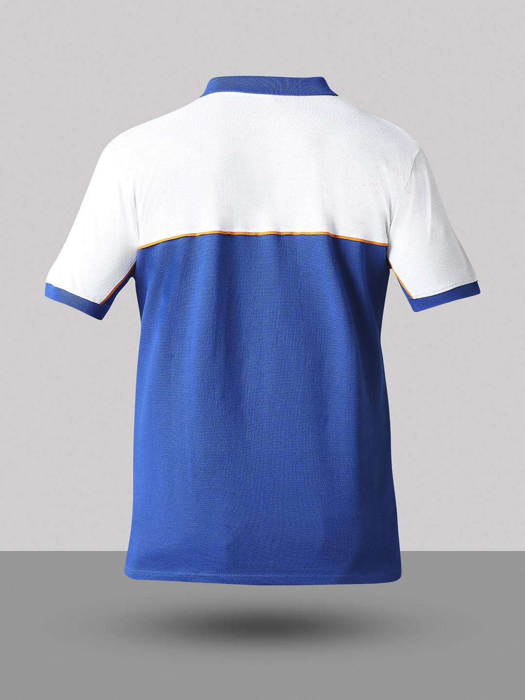 ICC T20 ICC Men's T20 WC-24 Royal Blue and White Half Sleeves Polo Collar Cotton T-Shirt (10)
