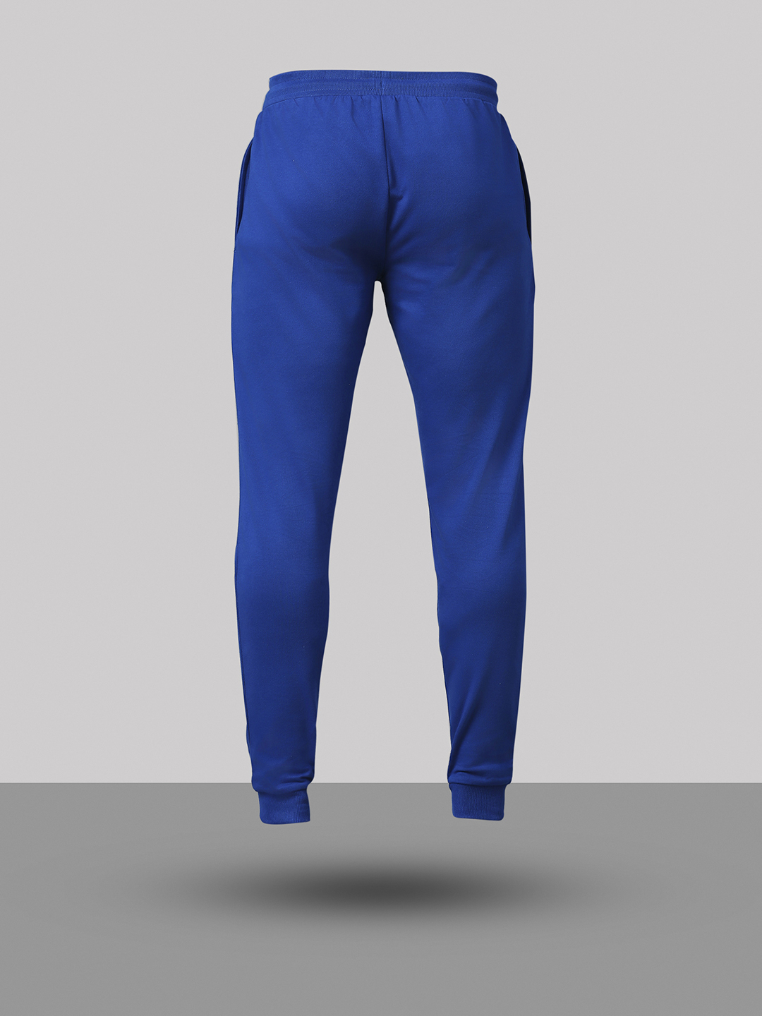 ICC T20 ICC Men's T20 WC-24 Royal Blue Logo Printed Mid-Rise Slim Fit Training Joggers (9)