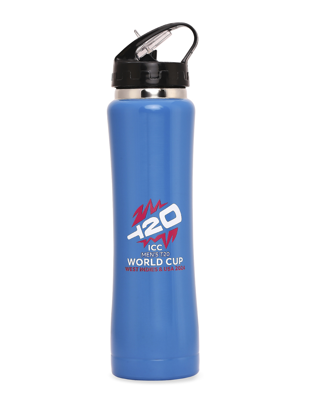 ICC T20 ICC Men's T20 WC-24 Single Walled Stainless Steel Sipper - 750 ML (1)