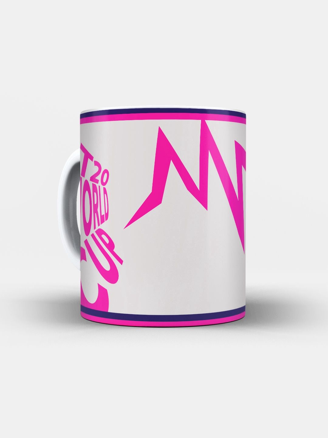 ICC T20 ICC Men's T20 WC-24 White and Pink Printed Ceramic Coffee Mug (3)