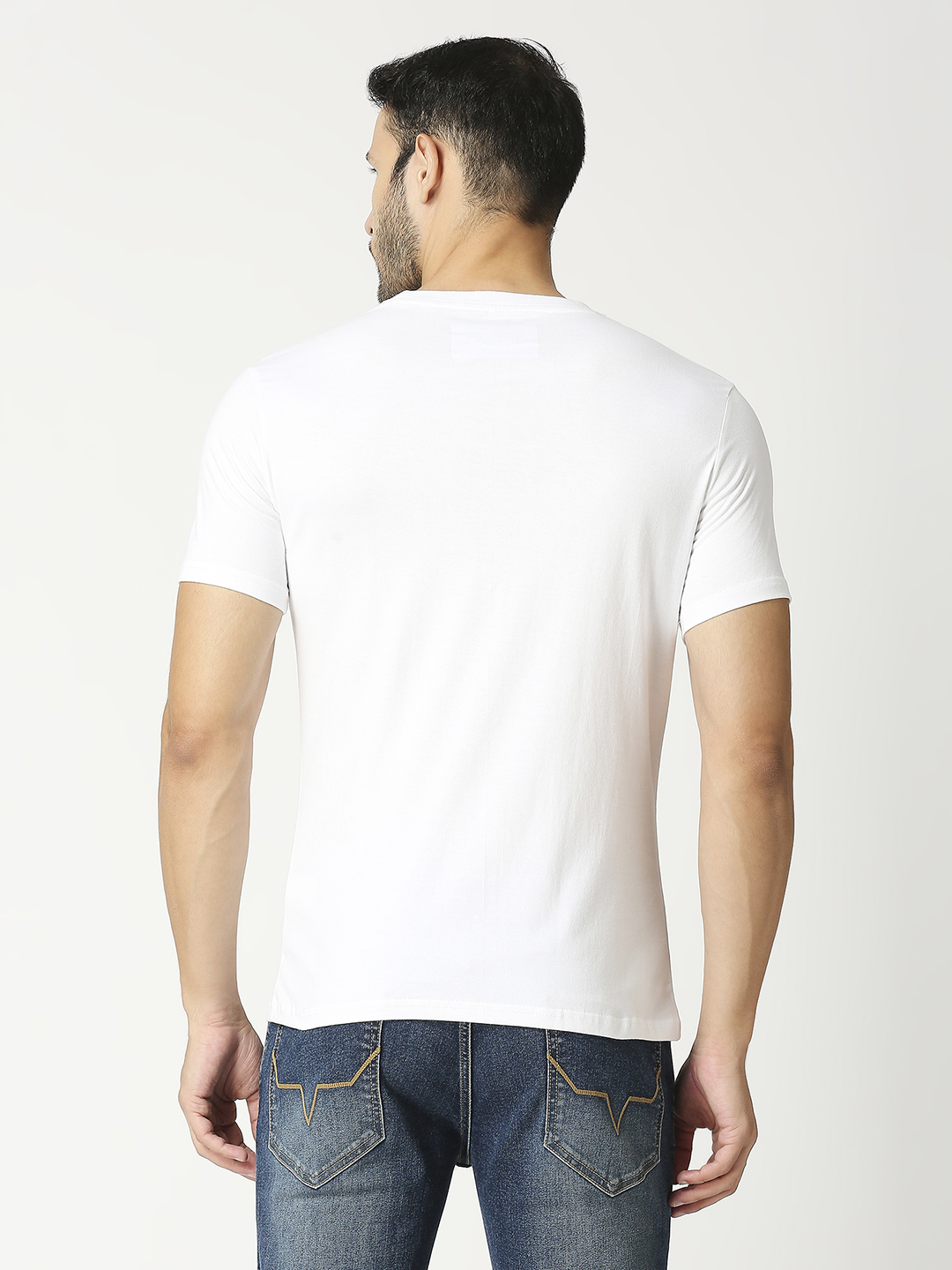 ICC T20 ICC Men's T20 WC-24 White Graphic Printed Half Sleeves Cotton Round Neck T-Shirt (4)