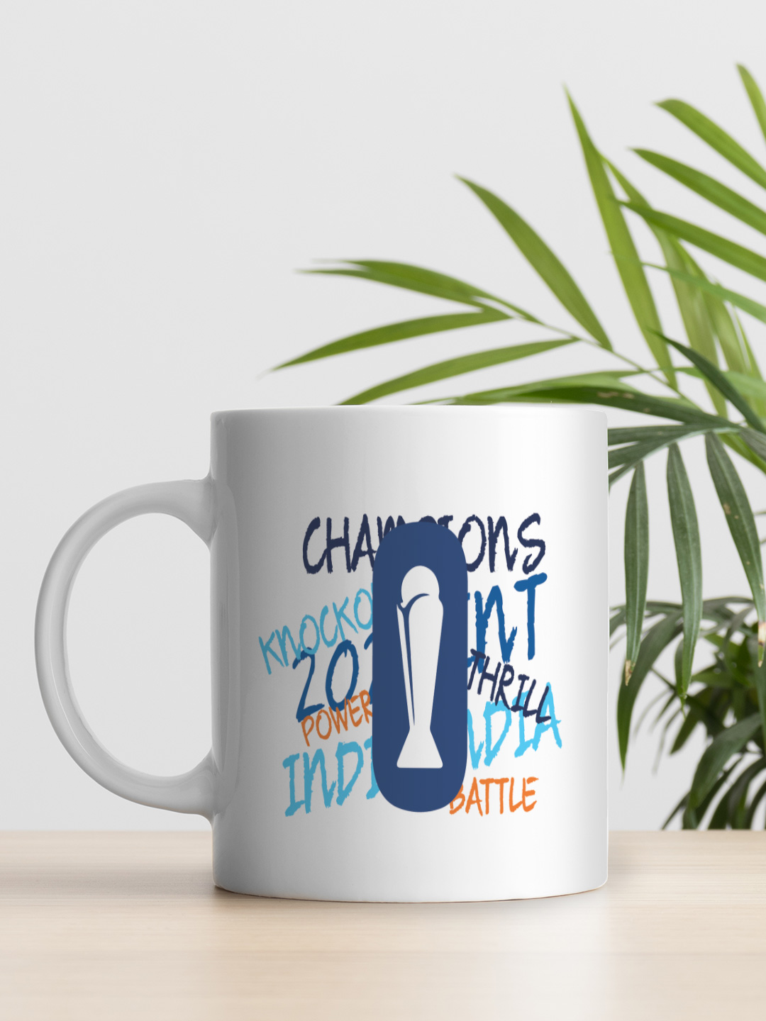 ICC Champion-2025 ICC Champions Trophy 2025 - Ceramic Glossy Printed Mug, Microwave and Dishwasher Safe, Tea and Coffee  (1)