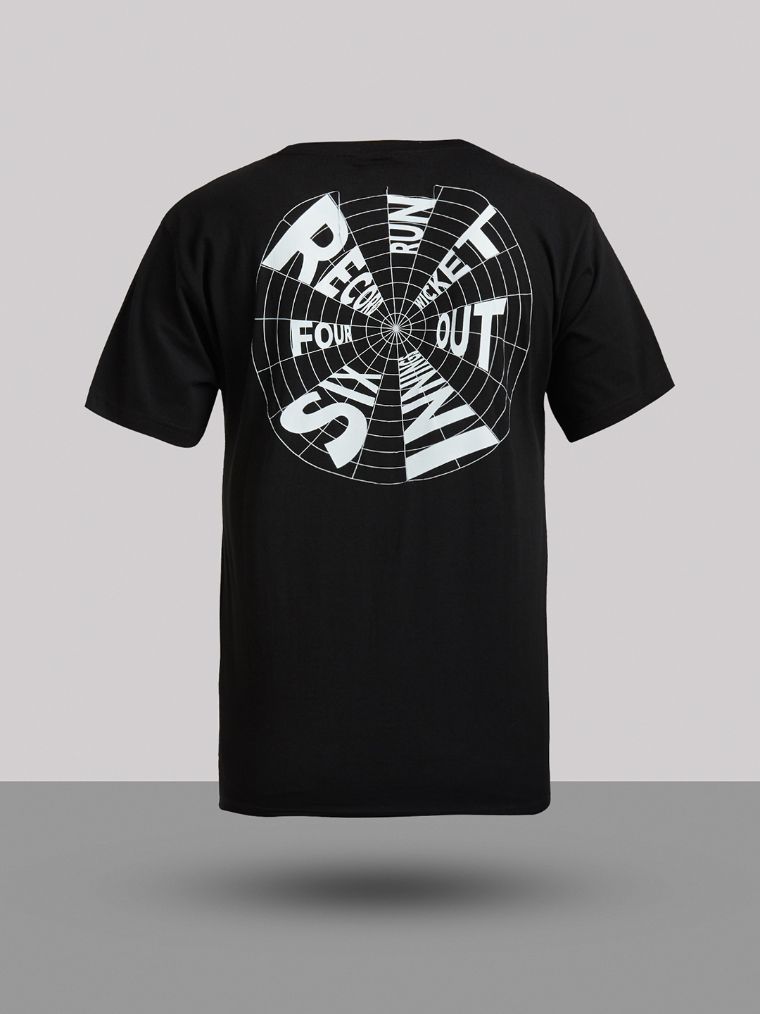 ICC WWC T20 ICC Women's T20 WC-24 Black Graphic Printed Cotton T-Shirt (9)