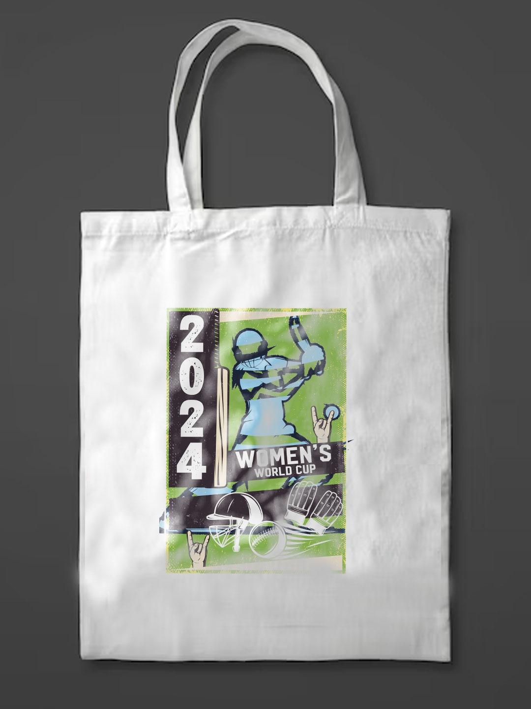 ICC WWC T20 ICC Women's T20 WC-24 Canvas Tote Bag-Pack of 1 (2)