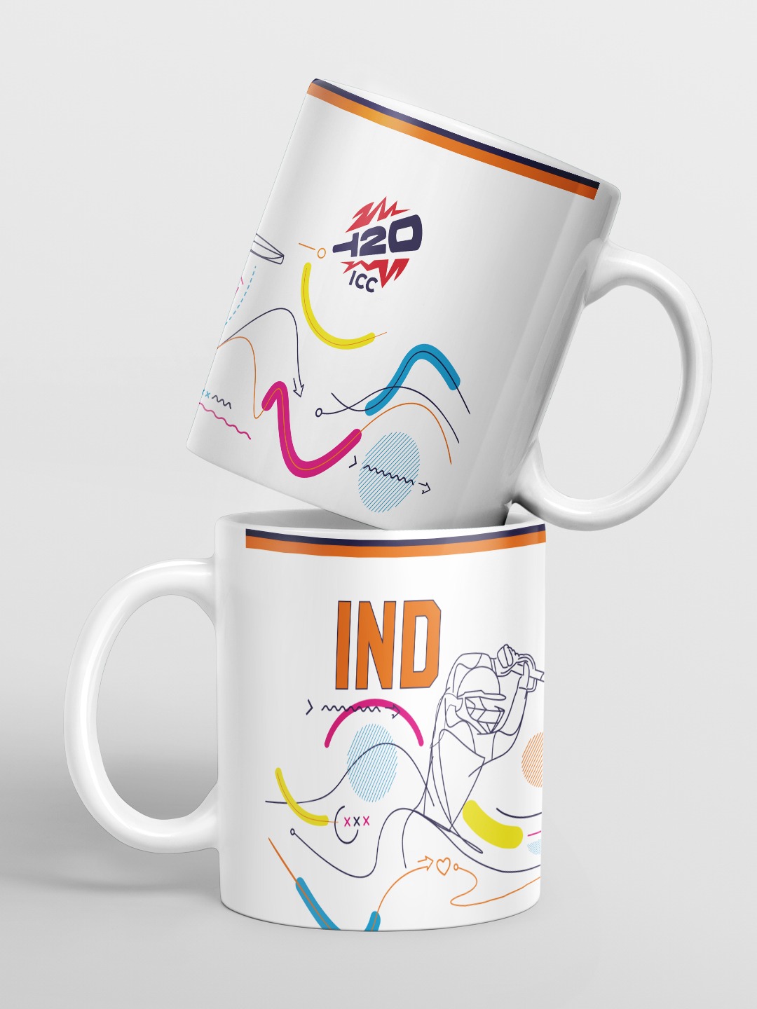 ICC WWC T20 ICC Women's T20 WC-24 Ceramic Coffee Mug 325 ML-Pack of 1 (1)