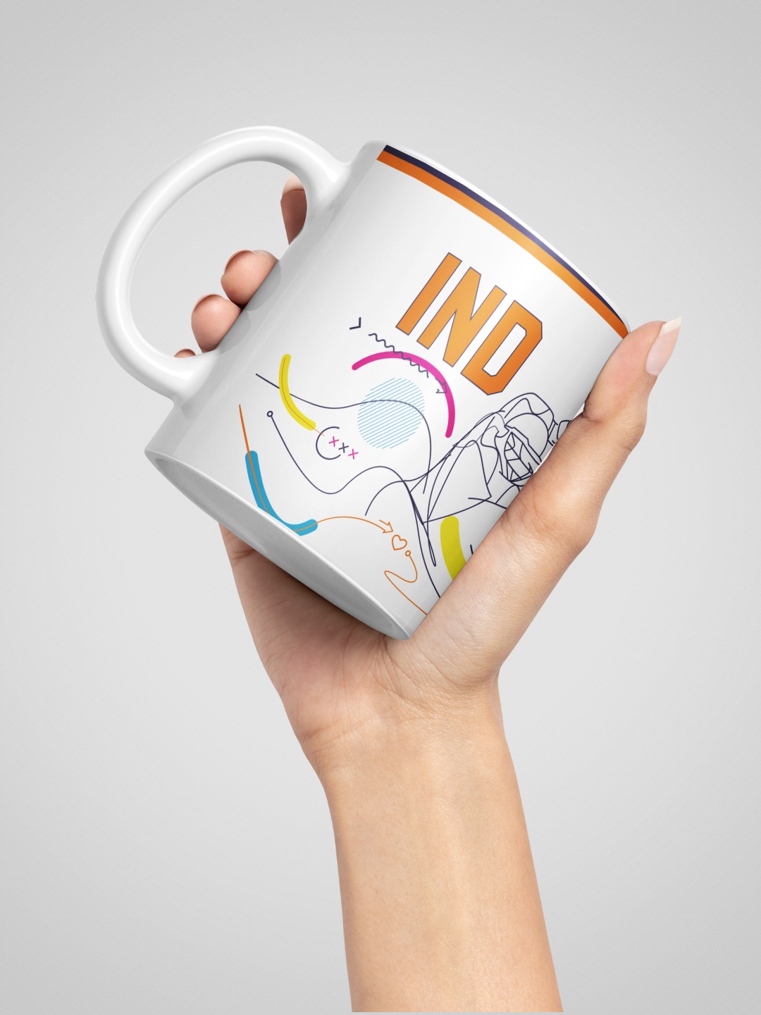 ICC WWC T20 ICC Women's T20 WC-24 Ceramic Coffee Mug 325 ML-Pack of 1 (3)