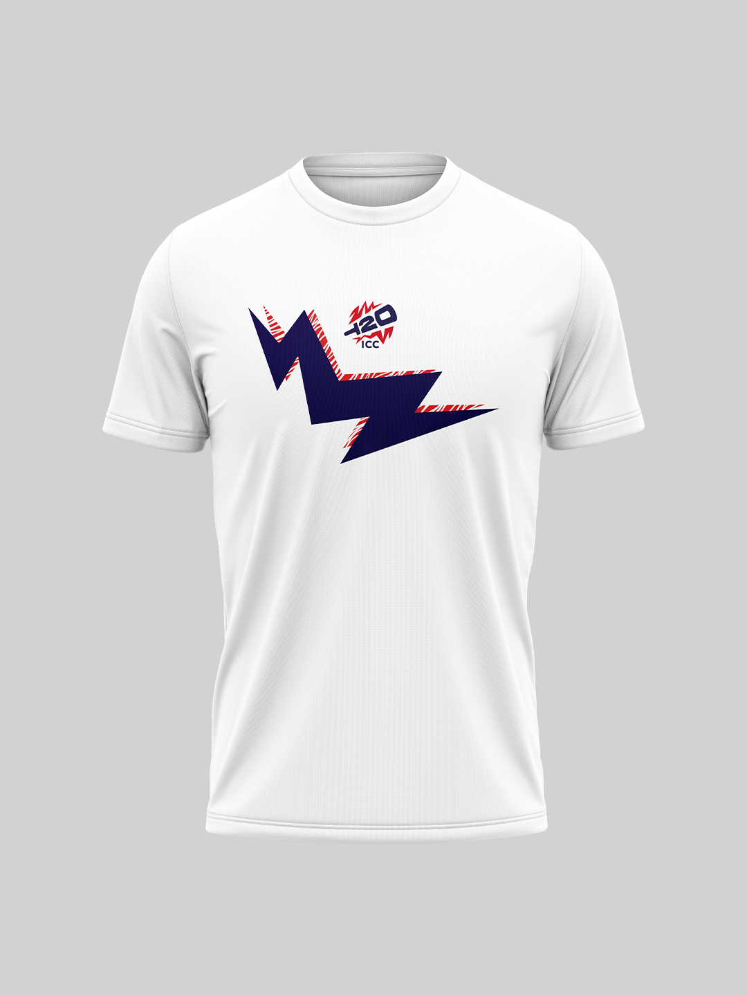 ICC WWC T20 ICC Women's T20 WC-24 White Graphic Printed Cotton T-Shirt (3)