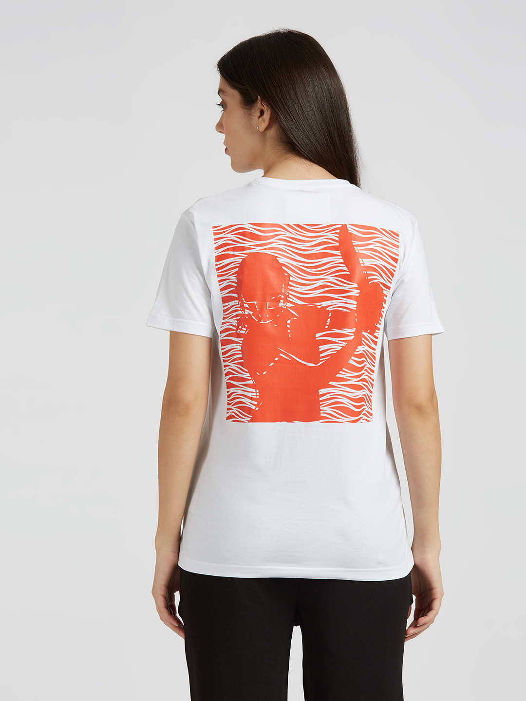 ICC WWC T20 ICC Women's T20 WC-24 White Graphic Printed Cotton T-Shirt (6)