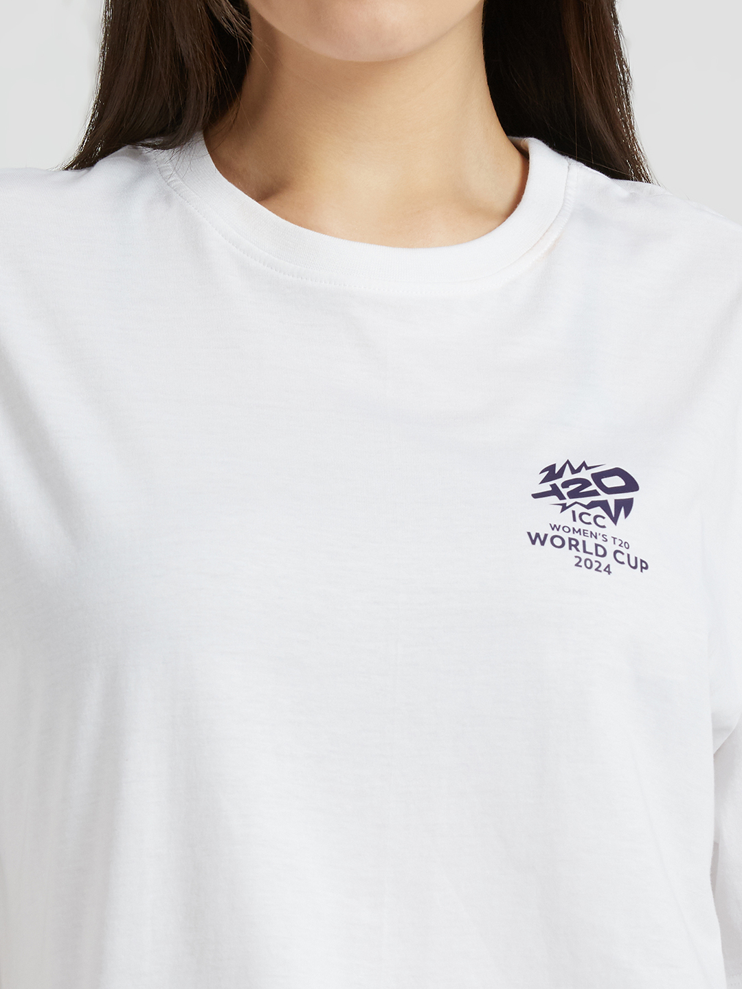 ICC WWC T20 ICC Women's T20 WC-24 Women's World Cup Printed Oversized T-Shirt (9)