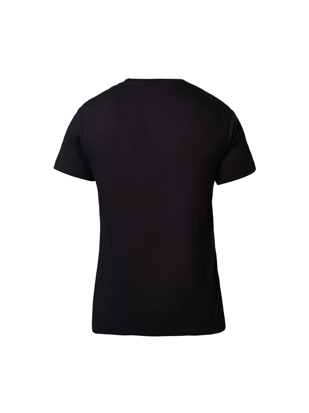 India ICC Champions Trophy 2025 Men Black Typography Printed Half Sleeves Round Neck Cotton T-Shirt (8)