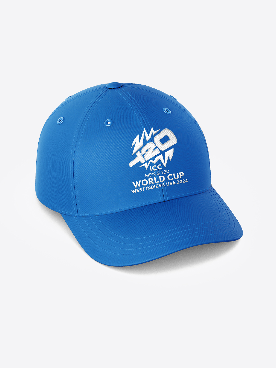India ICC Men's T20 WC-24 Blue and Orange Embroidered Team India Baseball Cap (3)