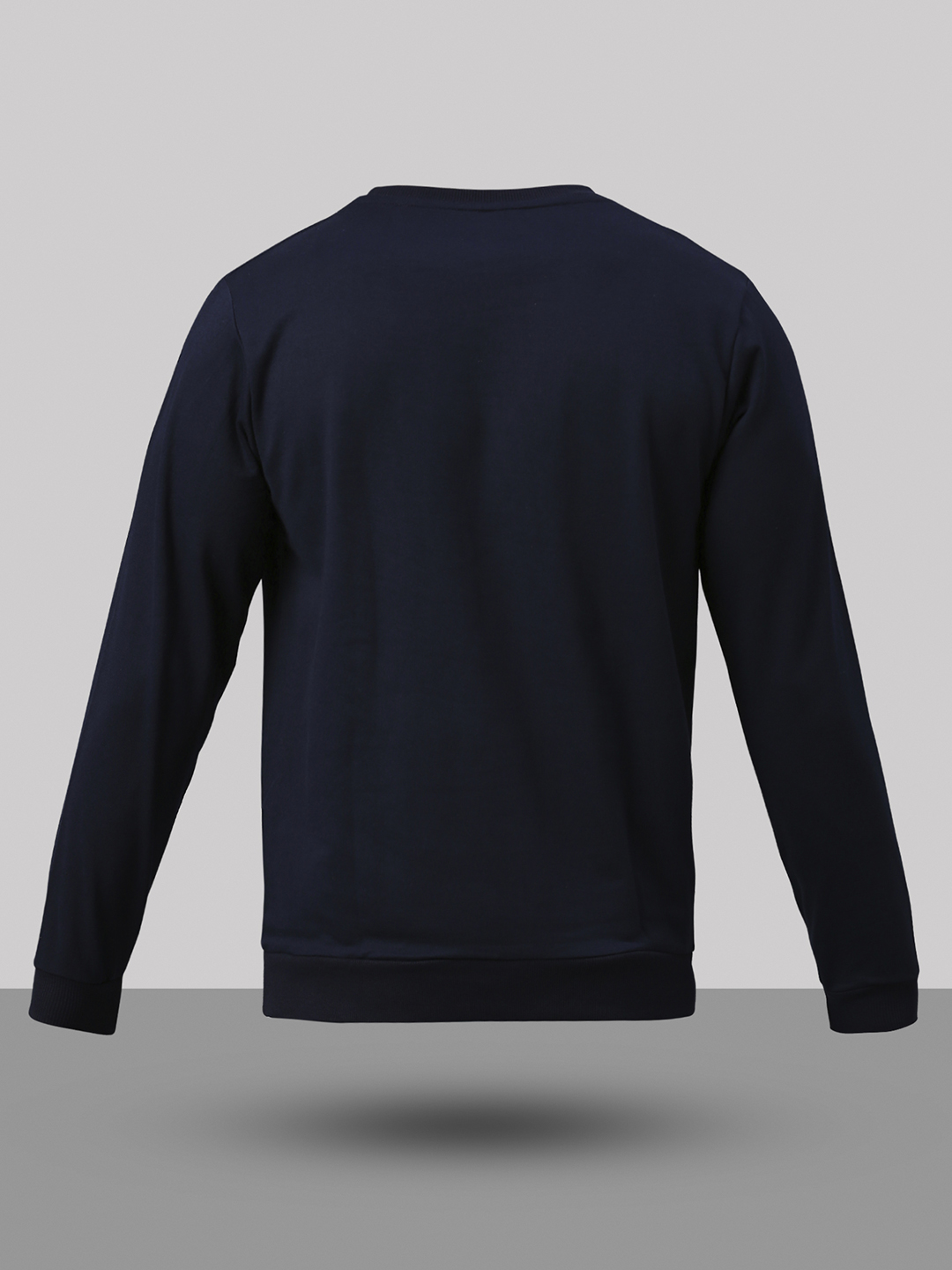 India ICC Men's T20 WC-24 Navy Blue Typography Printed Full Sleeves Round Neck Sweatshirt  (9)