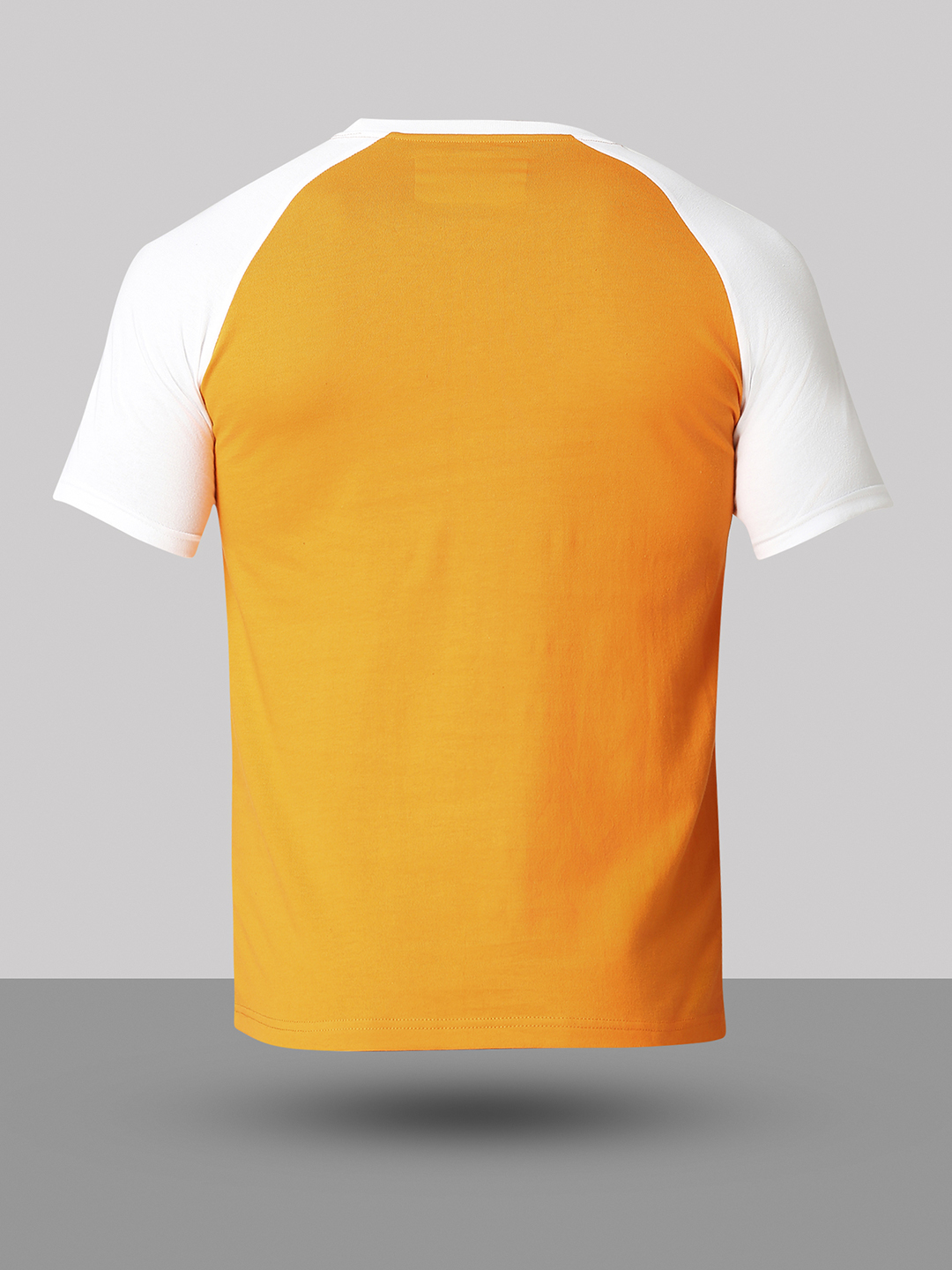 India ICC Men's T20 WC-24 Orange and White Half Sleeves Round Neck Team India Cotton T-Shirt (8)