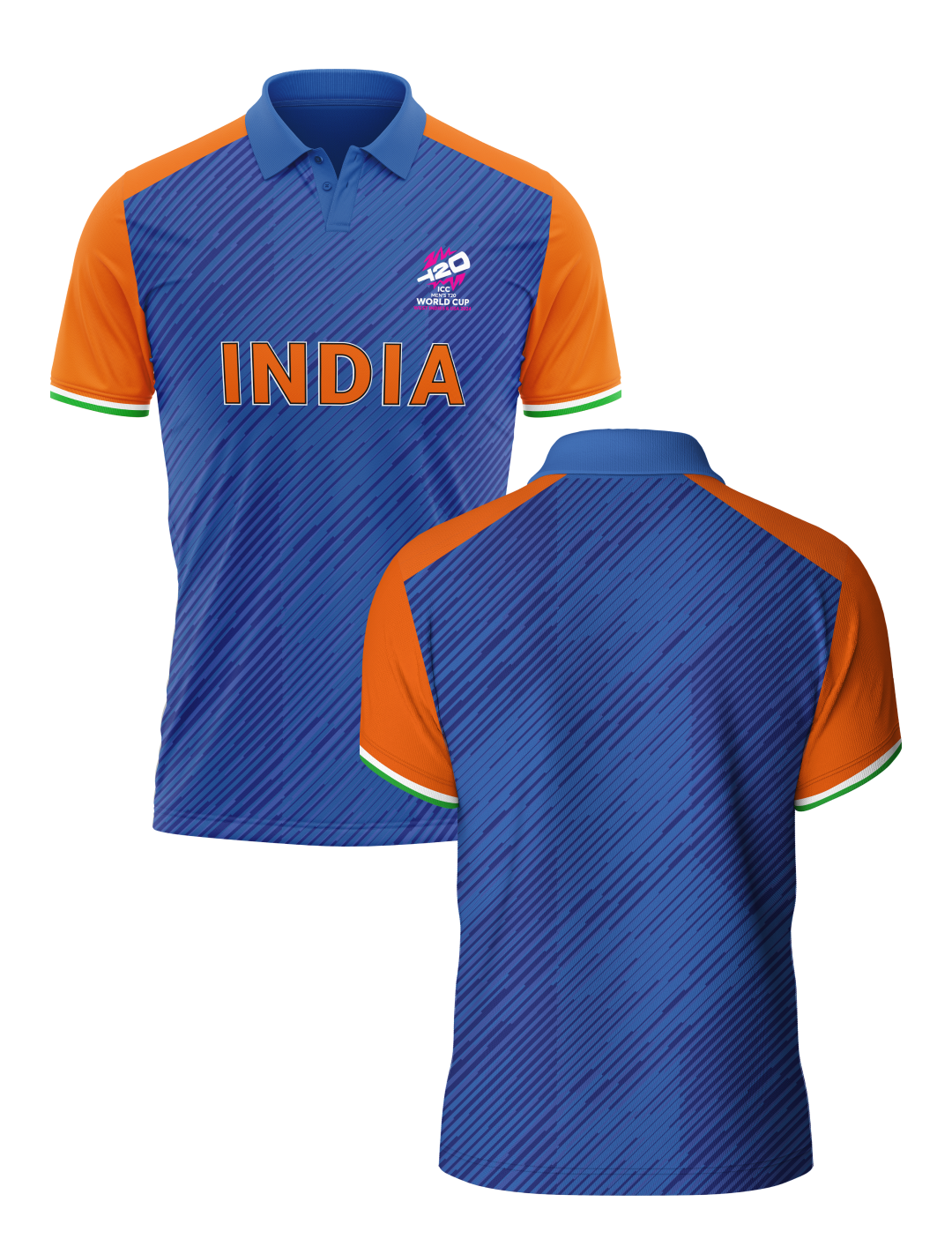 India ICC Men's T20 WC-24 Team India Lookalike Fan Jersey - Customised (3)
