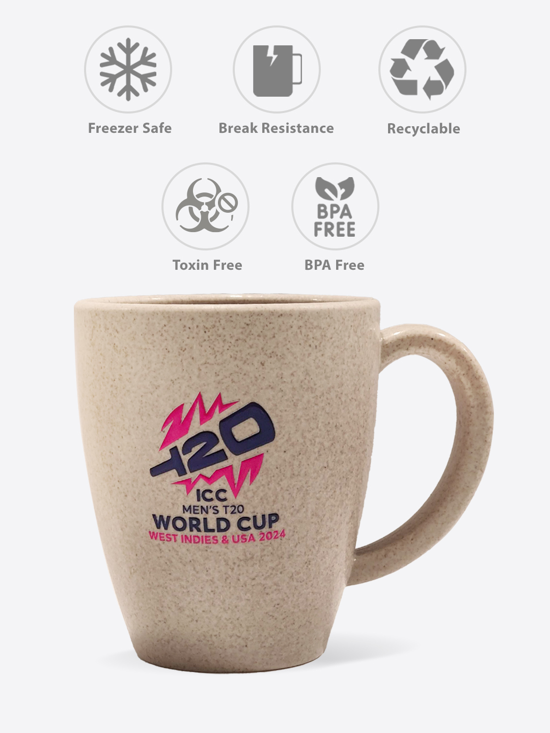 India ICC Men's T20 WC-24 Team India Tri-color Eco-friendly Mug 325 ML (4)