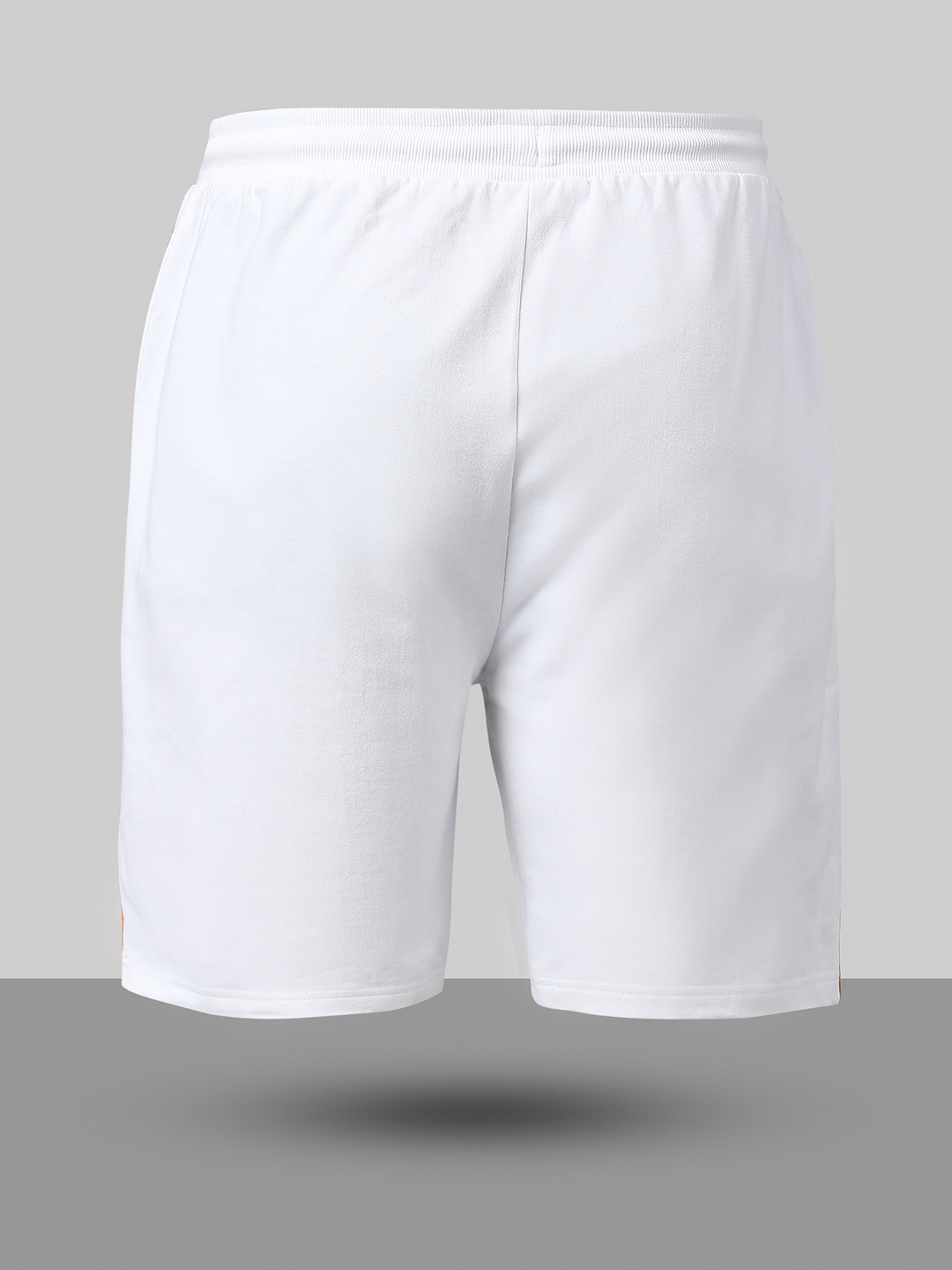 India ICC Men's T20 WC-24 White Logo Printed Mid-Rise Active Sports Shorts (11)