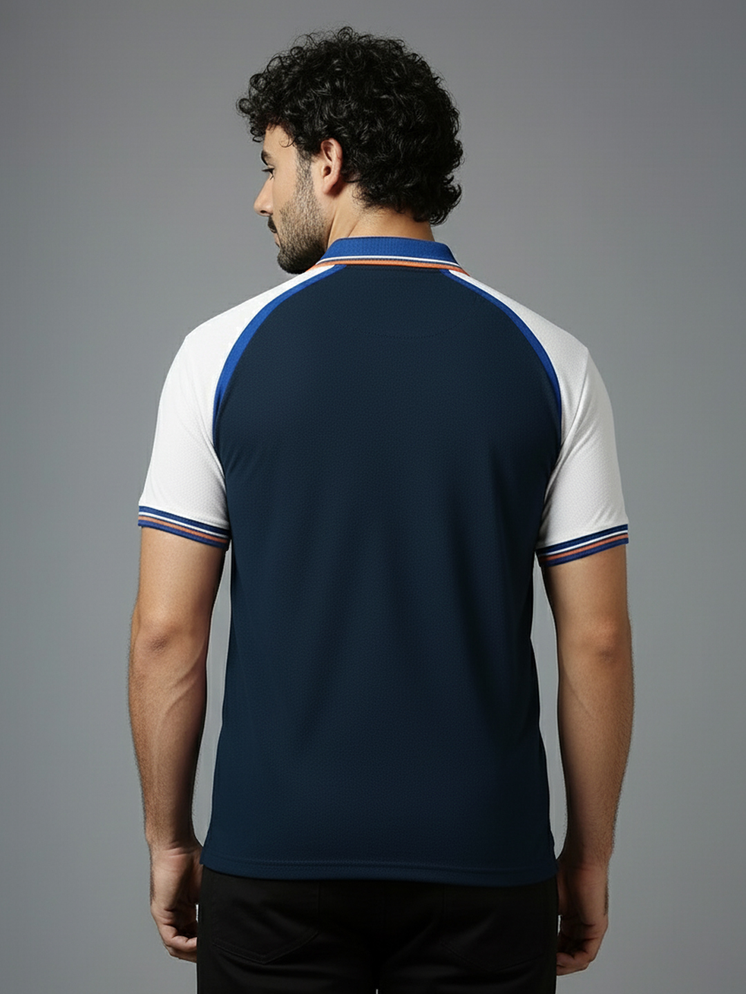 India ICC Women's Cricket World Cup 2025 Unisex Colourblocked Polo Collar T-Shirt (2)