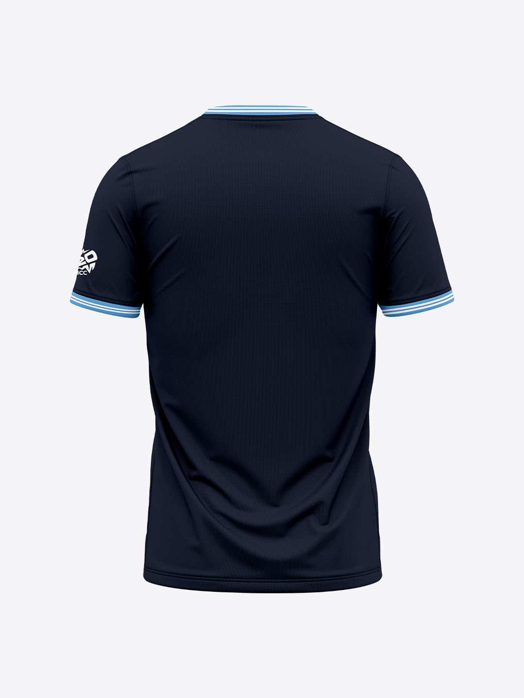 India ICC Women's T20 WC-24 Navy Blue Graphic Typography Printed Cotton T-Shirt (2)