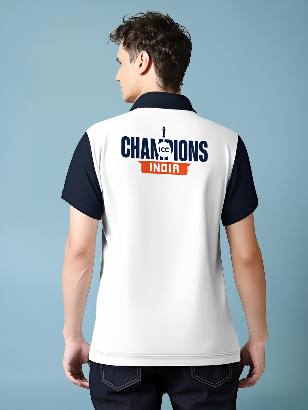 ICC Champions 2025 - India India Champions 2025 Polo T-Shirt (2)