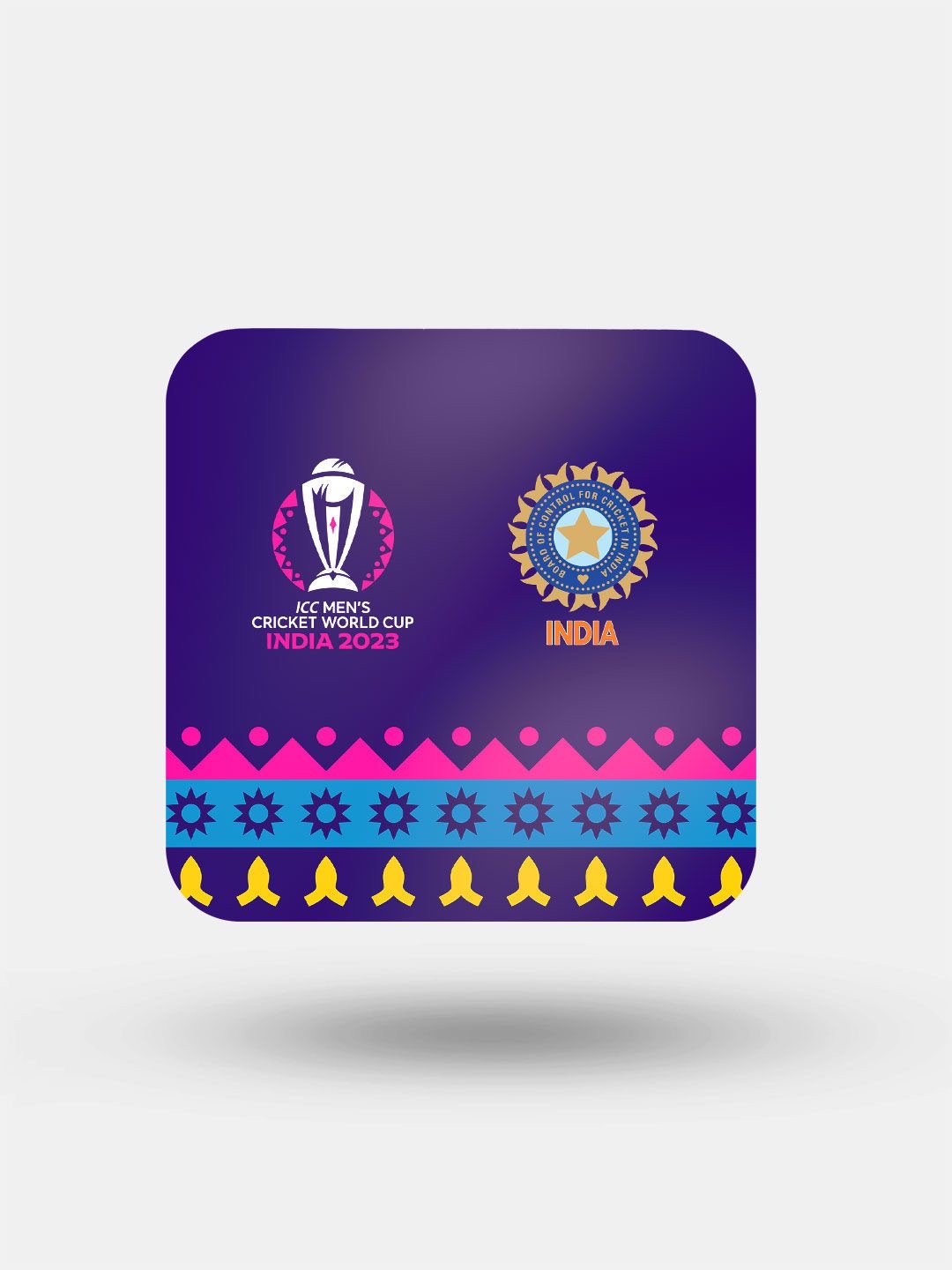 India India Combo Pack - Fridge Magnet, Coaster and Keychain (4)