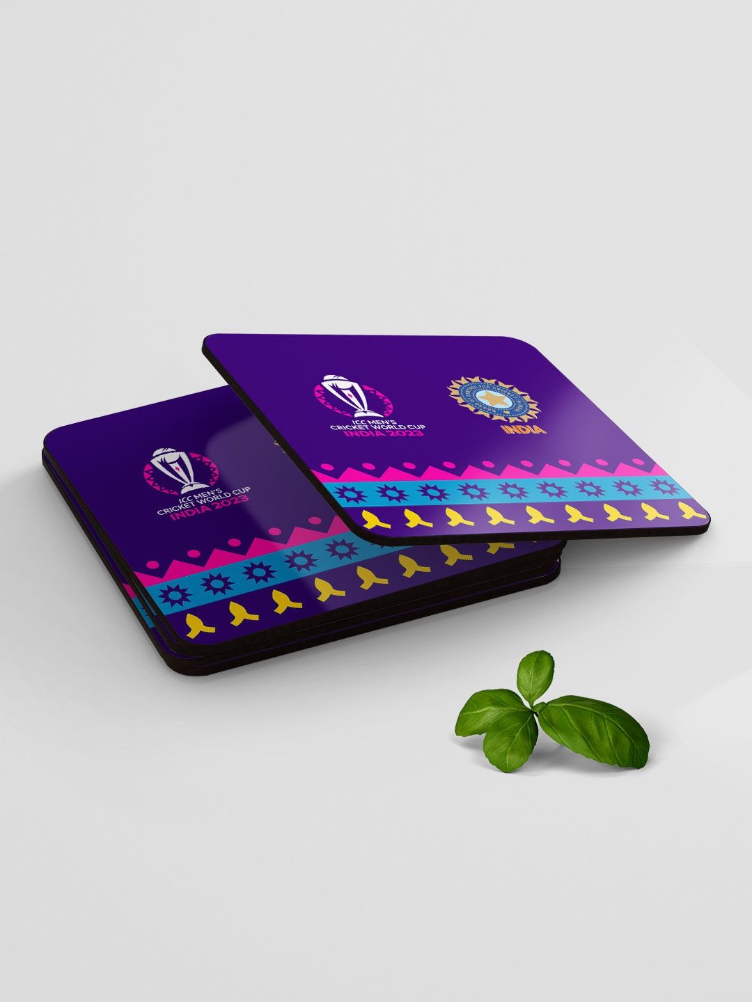 India India Combo Pack - Fridge Magnet, Coaster and Keychain (5)