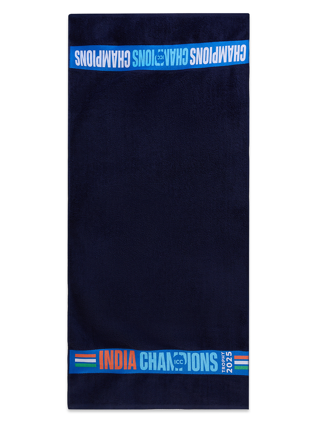 India ICC Champions Trophy 2025 - Printed Bath Towel, Premium 100% Cotton Terry Towels, Extra Soft Feel, Super Absorbent (5)