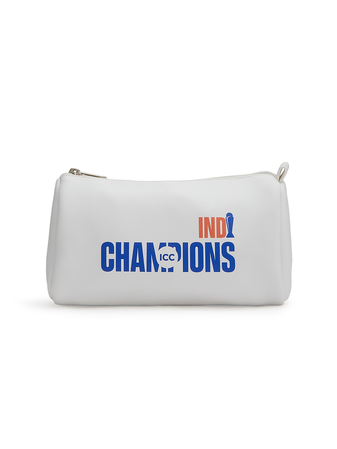 ICC Champions Trophy 2025 - Lightweight Travel Organiser, Compact Size, Multi-Purpose Pouch for Men and Women - White