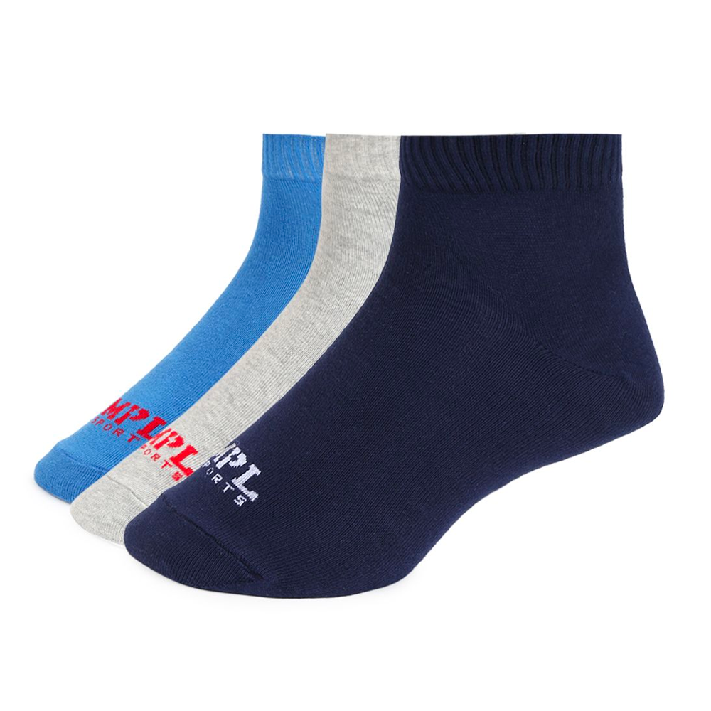 India MPL Sports Team India Lifestyle Socks Ankle Pack of 3 (1)