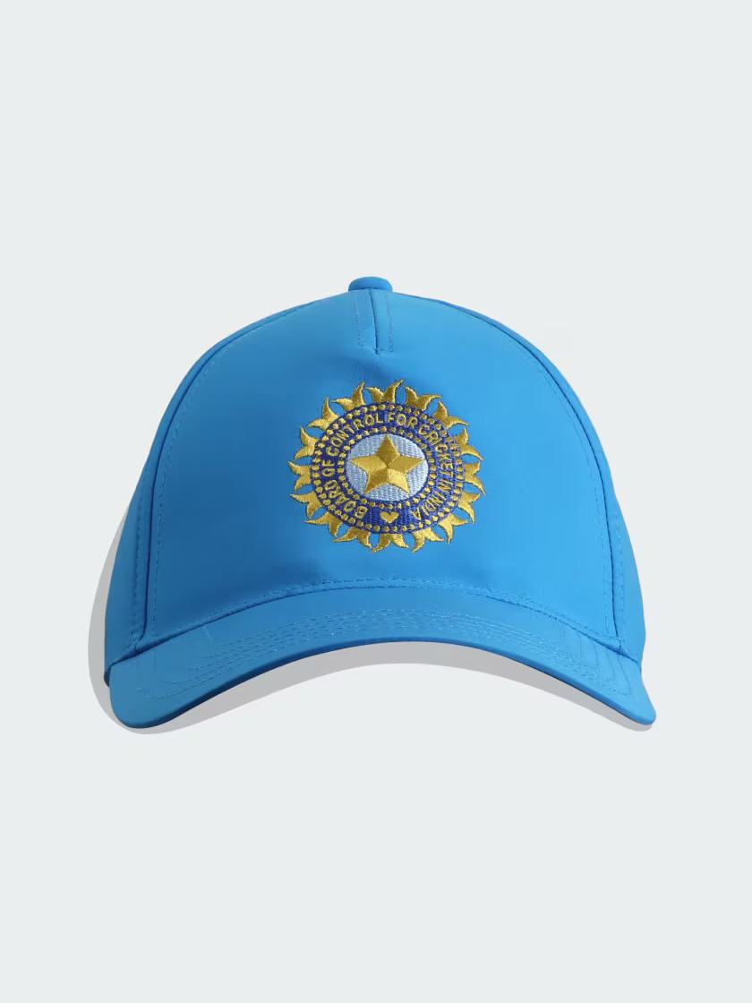 India Official Adidas ICC Team India ODI Cricket Cap - Bright Blue (3)